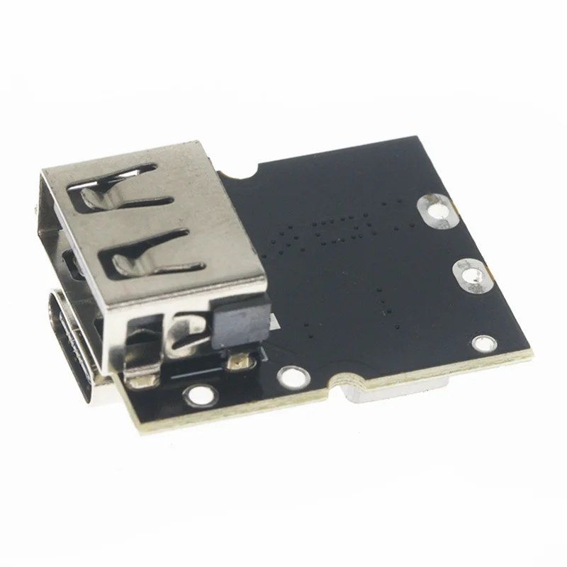 AS95-Type-C USB 5V 2A Boost Converter Step-Up โมดูลแบตเตอรี่ลิเธียมชาร์จป้องกัน DIY Charger ทนทานเรา
