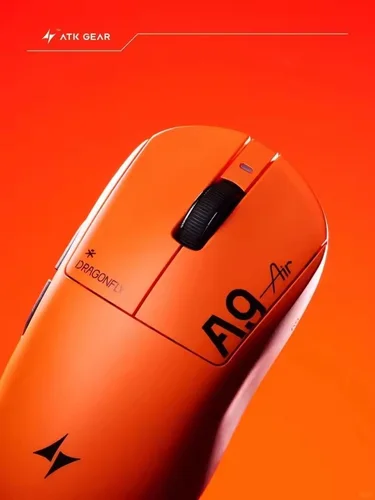 Ratón inalámbrico para juegos ATK A9 Air Ultimate, tres modelos PAW3950UItra, ligero, 42000DPI, 750IPS, doble 8KHz, ergonómico, deportes electrónicos, personalizado