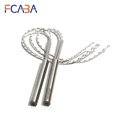 FCABA 2PCS 16mm 98~115mm 316SUS Heating Pipe Cartridge Heater 110V/220V/380V 640W/650W/680W/700W/750W Tubular Rod Element