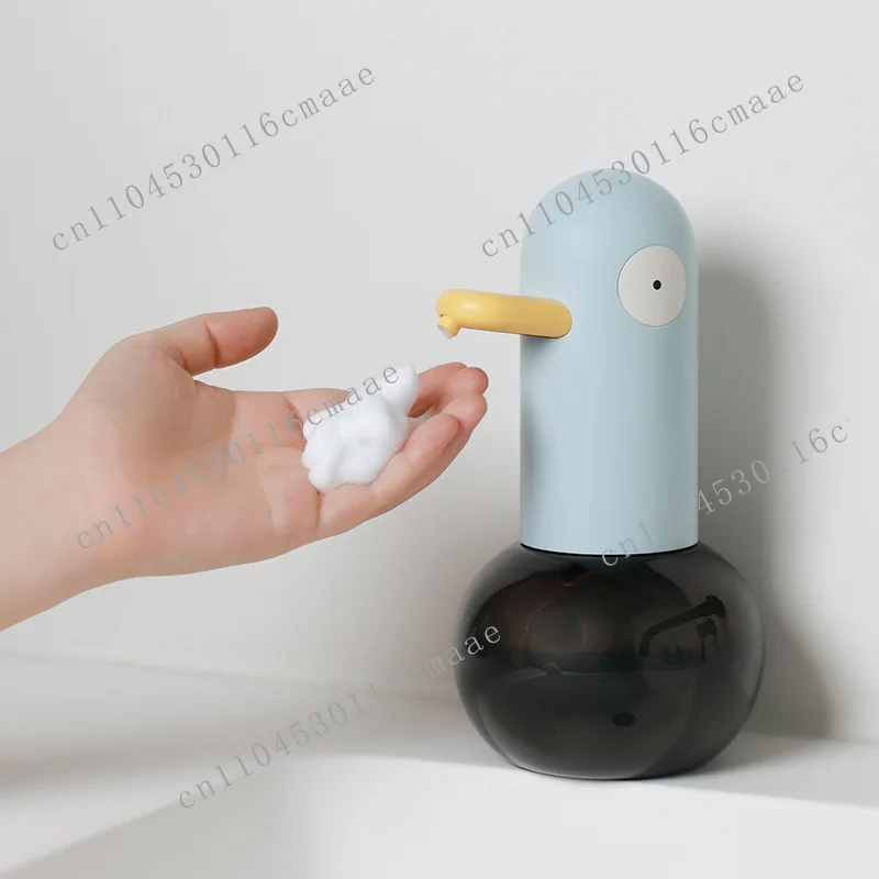 Automatic Induction Mobile Phone Foam Soap Dispenser UBS Charging Touch Free Cute Hand Sanitizer
