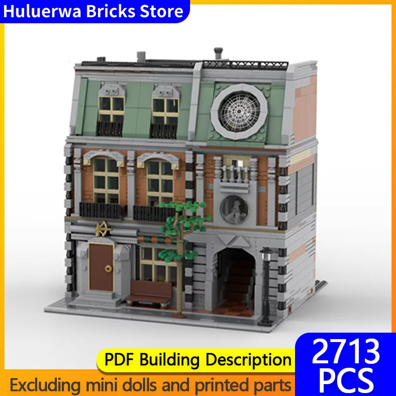 Popular Movie Model MOC Building Brick Hero's Home Green Grocery Store Modular Technolog Gift Holiday Assemble Children Toy Suit