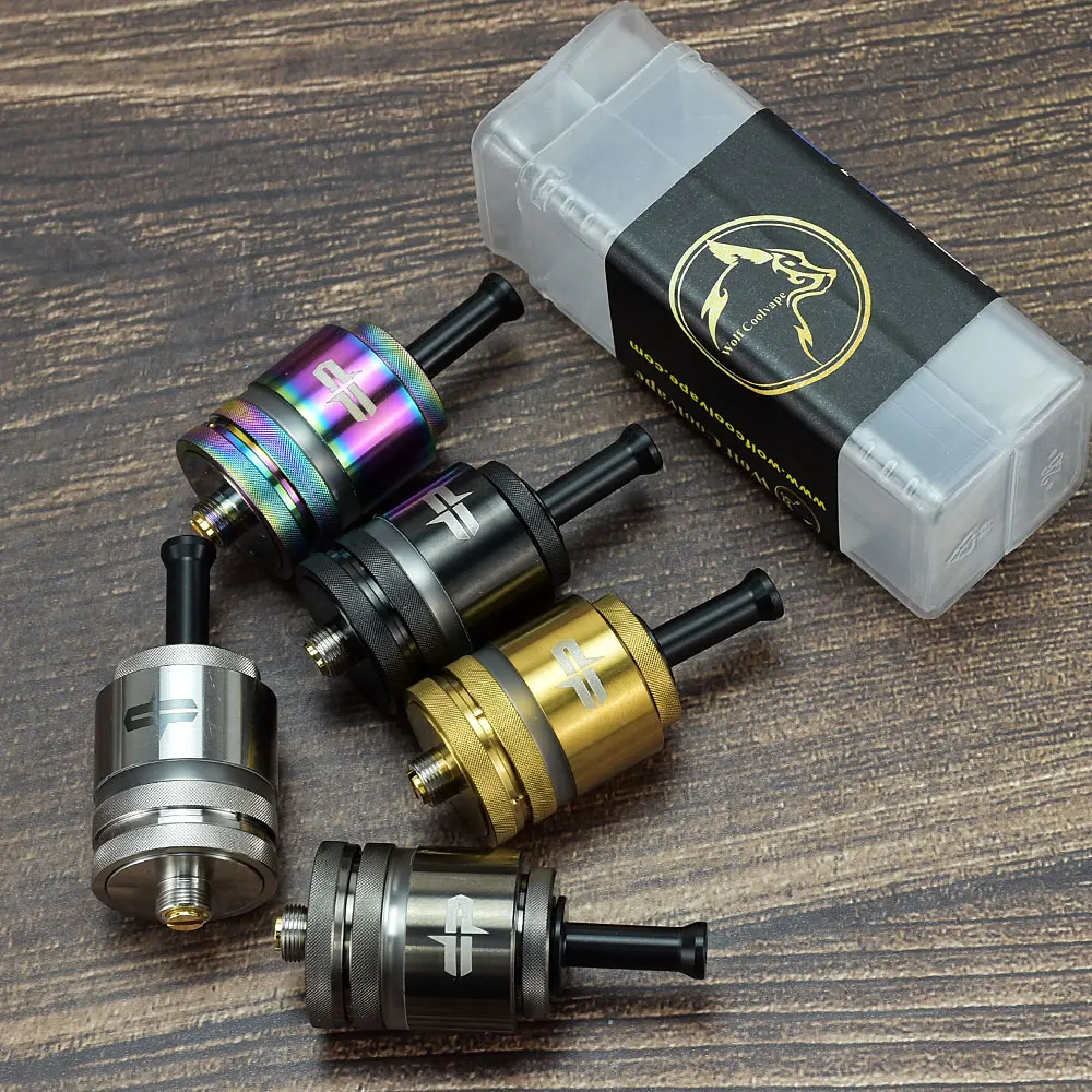 صفارة الإنذار MTL RTA V4 22 مللي متر Vape rta خزان رذاذ mtl 2 مللي خزان vape قابل لإعادة البناء rta Topfilling ملف واحد خزان mtl vs kayfun x rta