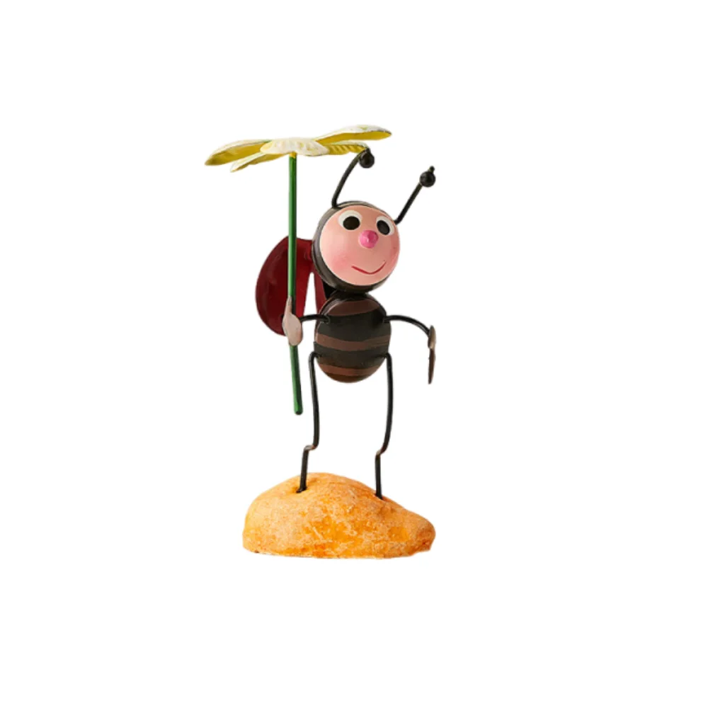 

Lovely Ornaments Office Decor Beetle Ornaments Home Decor Cute Style Desk Decoration Creative Design Insect Statues Desk Stand