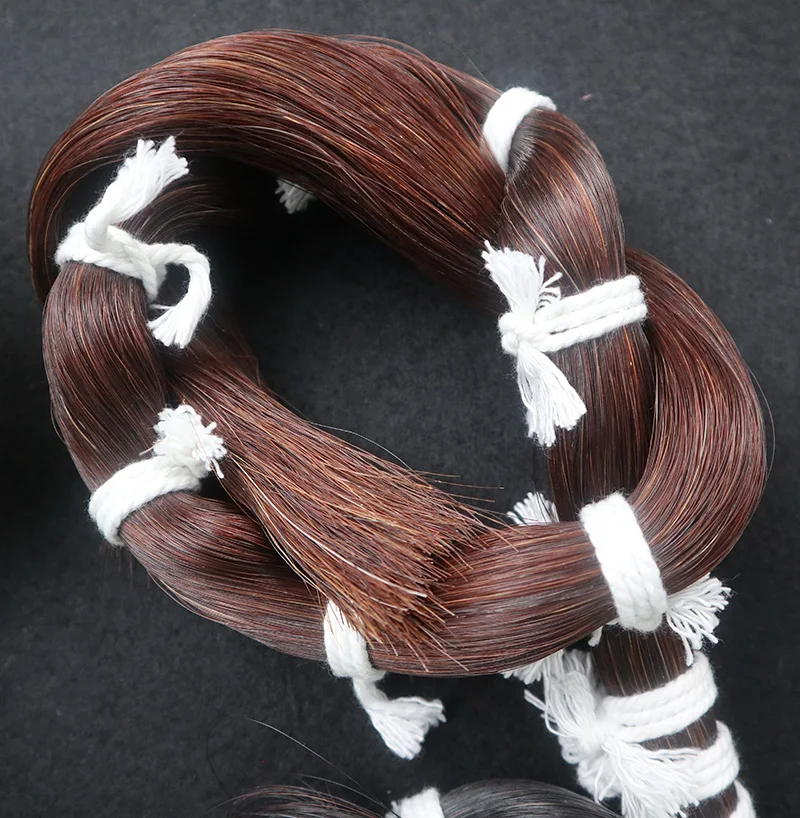 250g Mongolian Horse Tail Hairs Cello/Viola/Violin Bow Hair Horsehair Horsetail White Brown Gray Black 82-84cm