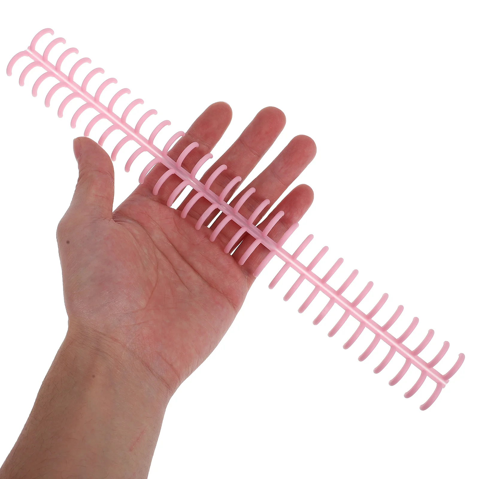 

10Pcs 30-Hole Loose Leaf Binding Rings Click Spines for Organized Office School Document Binding Combs