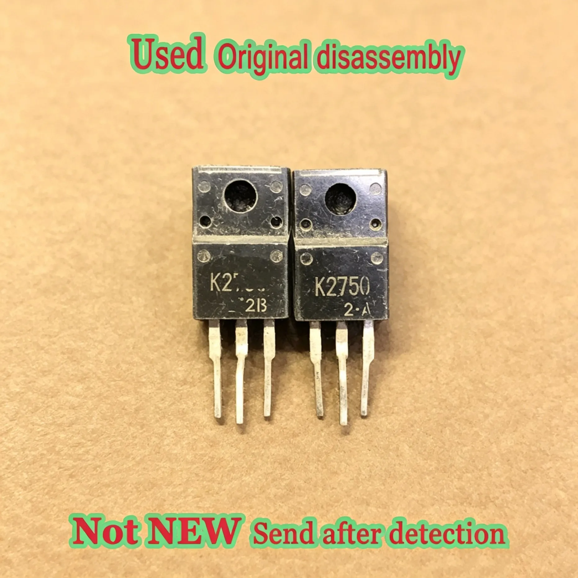 Original disassembly 2SK2750 TO-220F K2750 In Stock 1pcs