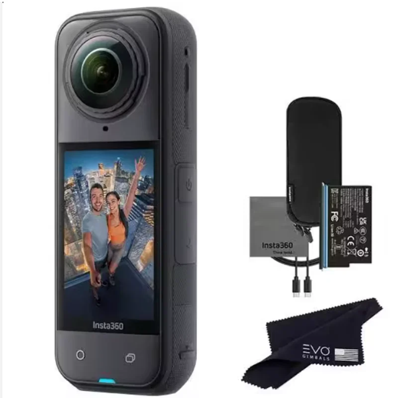 

Original Insta 360 X5 New Arrival 360 Action Camera 2290mAh 8K Video 10M Waterproof Panoramic Sport 4K Wide-Angle Camera