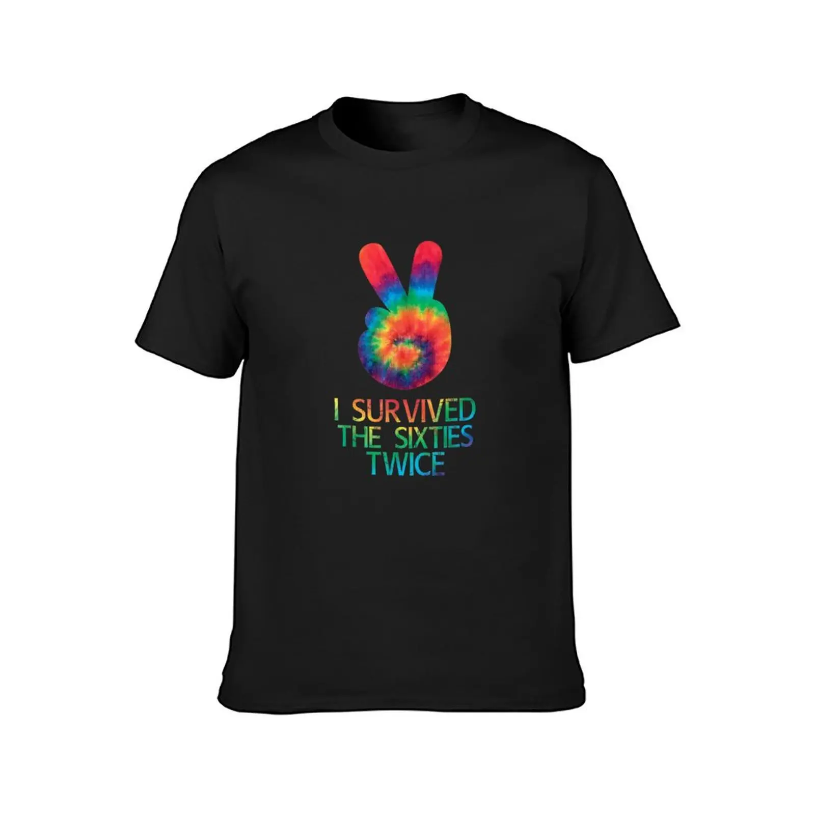 I Survived The 60s Twice TShirt 60s Birthday T-Shirt plus size tops sublime summer clothes designer t shirt men