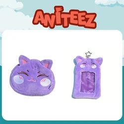 2pcs/set ATEEZ Coin Purse Mini Pouch  Photocard Holder Plush Pendant Keychain Hongjoong Seonghwa Yunho  Peluche Kawaii Gift