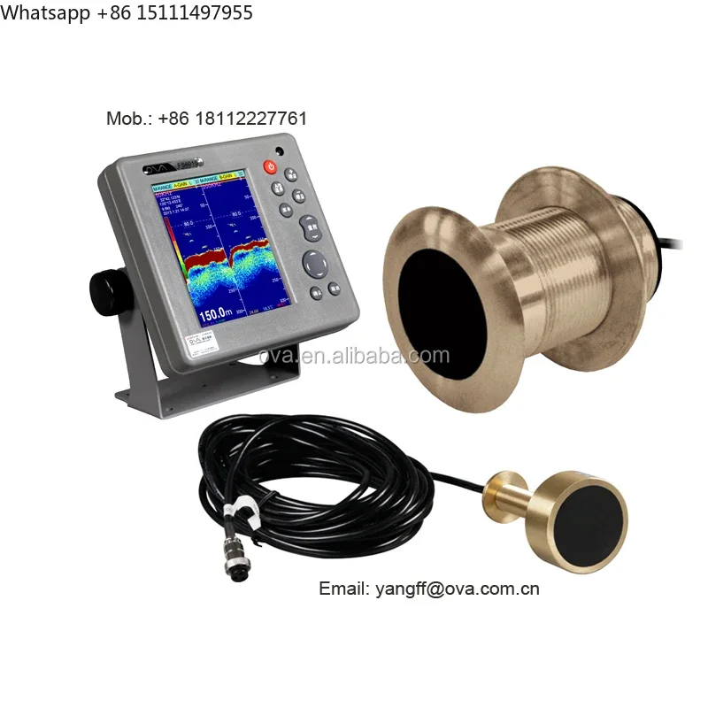 Marine Supplies Ultrasonic Transducer NMEA0183 NMEA2000 Depth Measuring Sensor