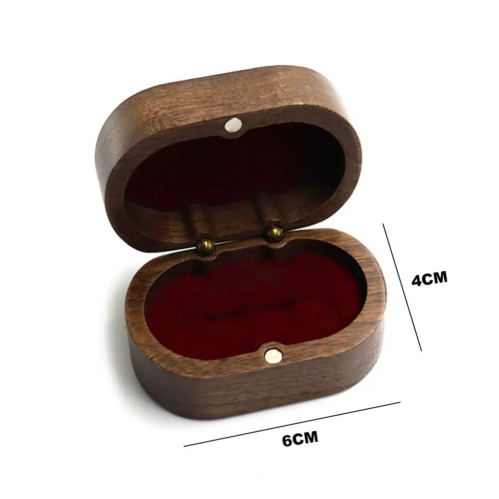 Practical Ring Case  Portable Lightweight Ring Box  Jewelry Container Earring Ring Box