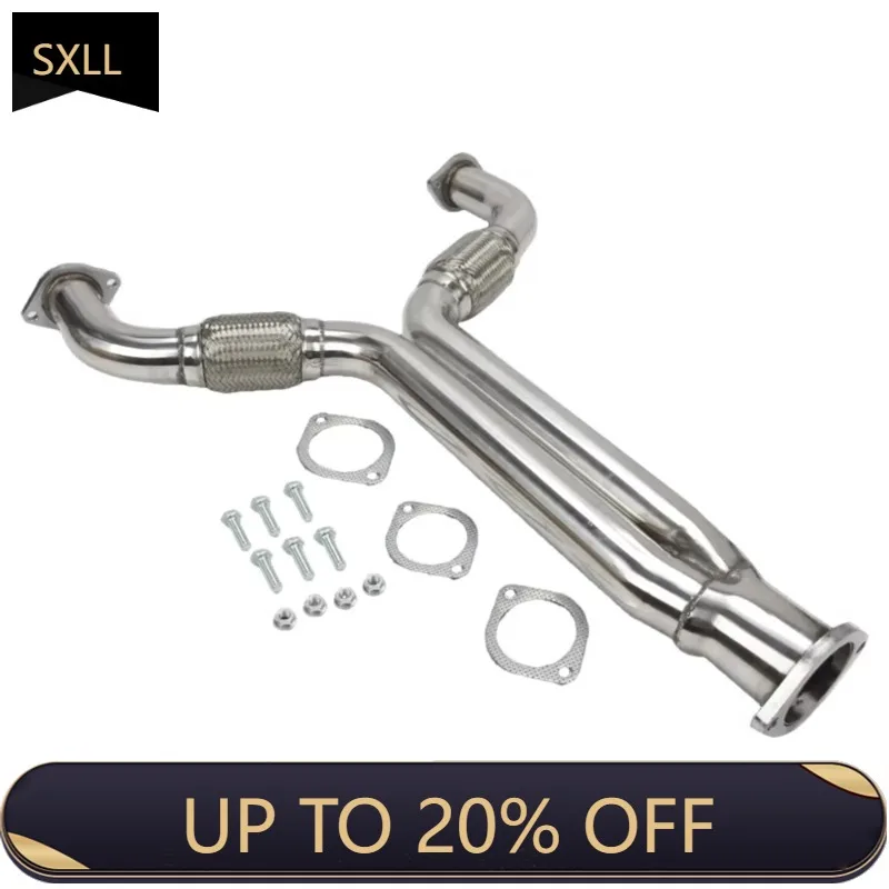 

SXLL2003-2009350Z 3.5l 2005/2007G35 y-tube downspout exhaust manifold y-tube downspout washer kit for T-304