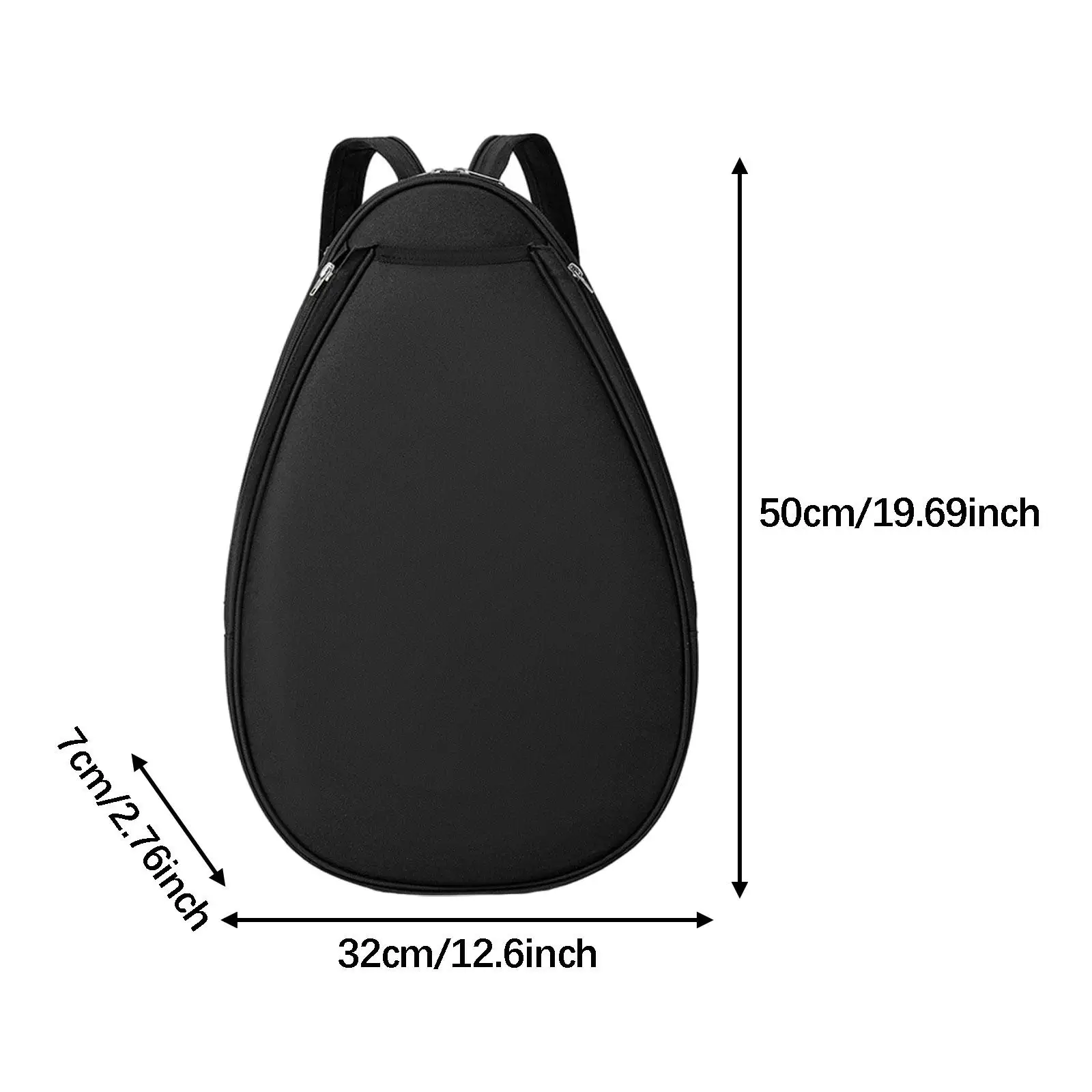 

Oxford Cloth Tennis Backpack Double Shoulder Pickle Ball Accessories Racket Bag for Outdoor Fitness and School