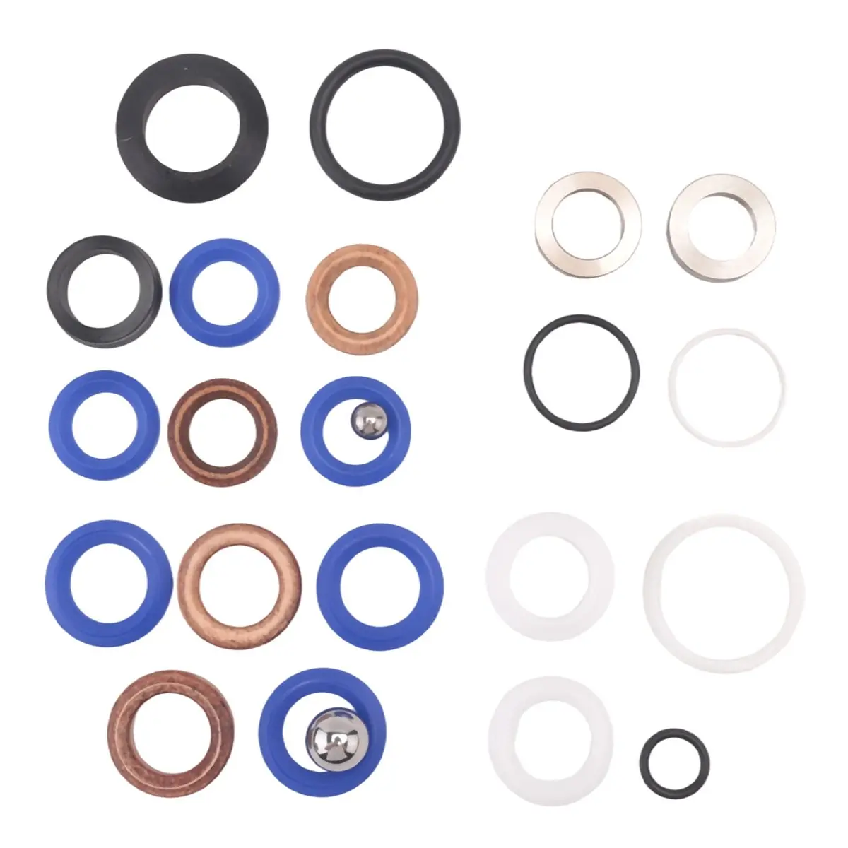 A77K 244194 Pump Repair Packing Kit for Airless Paint Sprayer 295 390 395 490 495 595 3400 Aftermarket