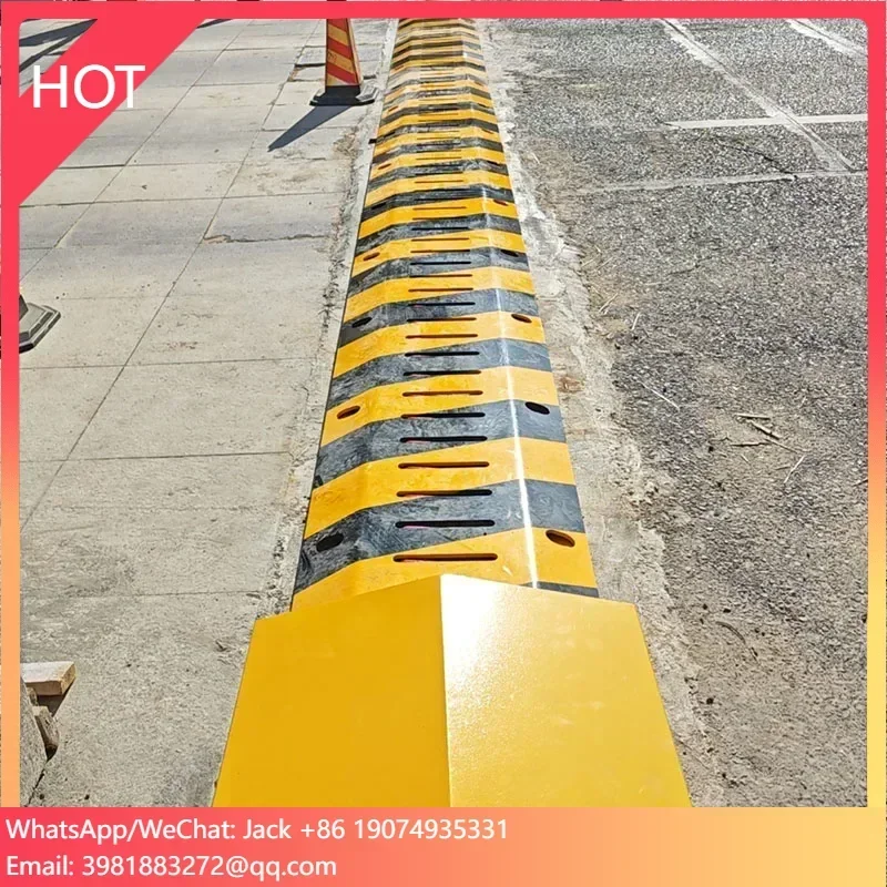 

Manufacturer supplier electronic tyre wheel stop access control solution security systems car parking blockers