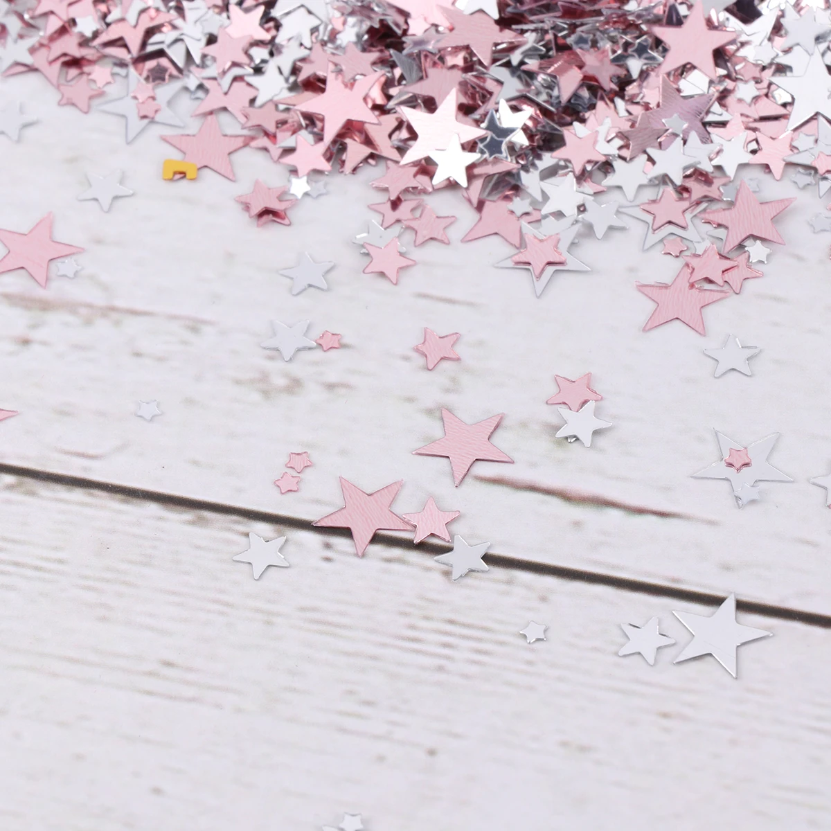 

1 Pack 3Mm 6Mm 10Mm Mixed Pentagram Glitter Confetti Rose Gold Silver Wedding Party Festival Table Decorations Fillers Diy