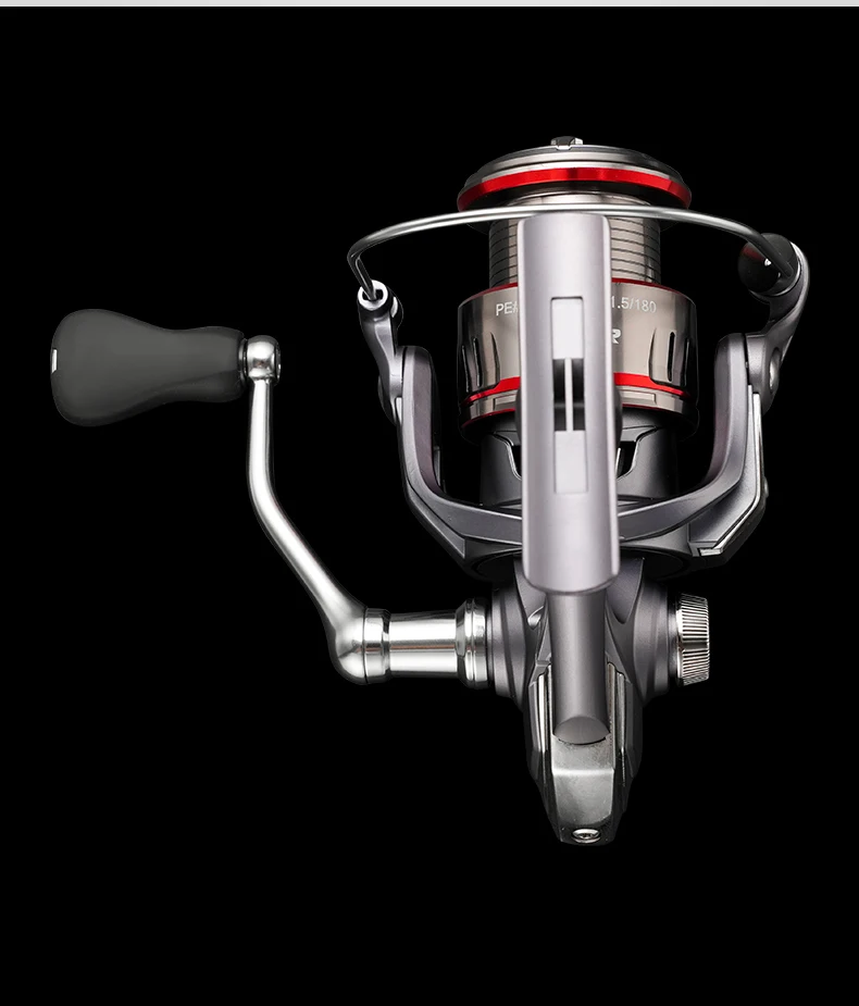 Johncoo Ravor Spinnrolle Größe 1000-4000 Max. Bremskraft 12kg Spinnrolle mit Karbonkörper Leichtes Angelzubehör für Angler – Detail 15