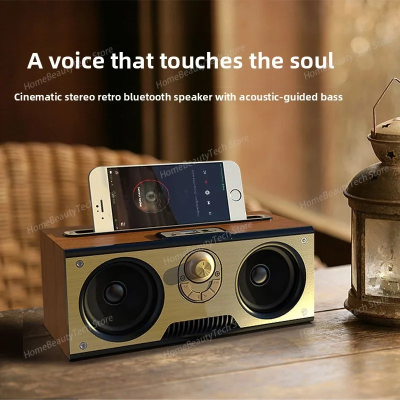 Wireless Bluetooth Speaker with High Volume, Dual Speakers, Small Home Car SIM Card, Mobile Phone Speaker, Subwoofer