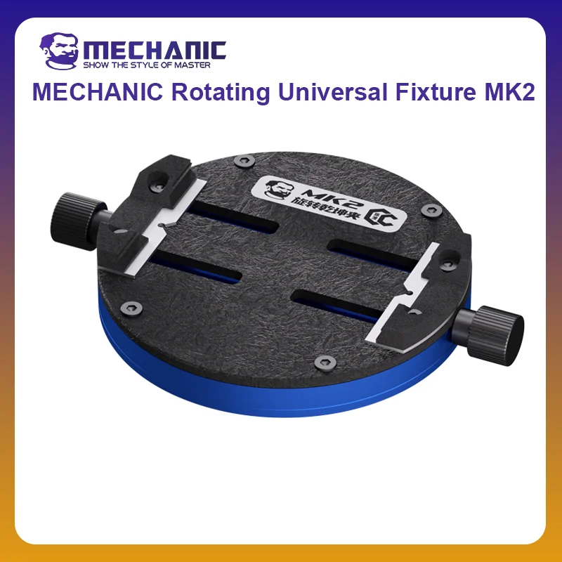 MECHANIC OFFICIAL Rotating Universal Fixture MK2 High-Temperature Resistant Synthetic Stone Pane 360-Degree Rotating Pulley