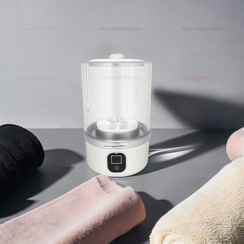 Portable Mini Washing Machine Compact Laundry Washer Ideal for Dorms Travel Camping Apartment Hotel Clothes Cleaning Tool