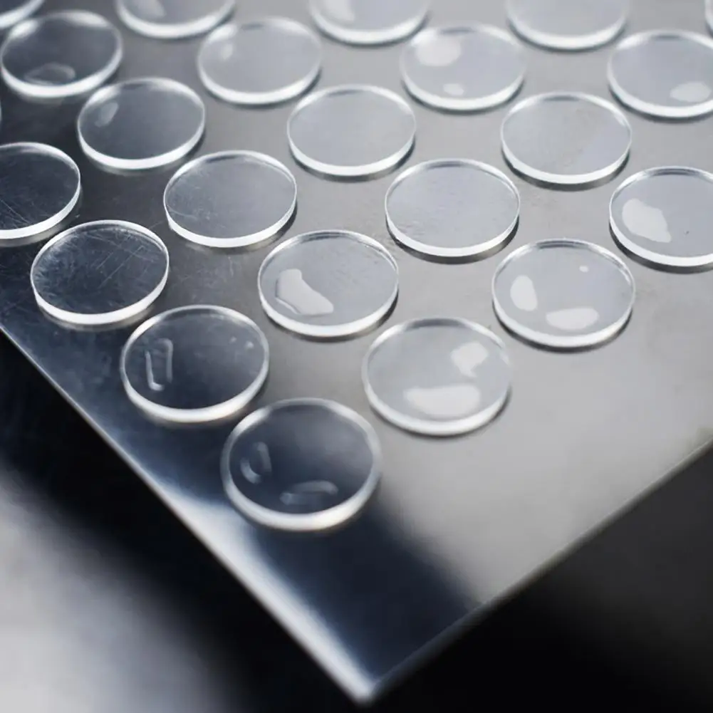 จุดกาวที่ปราศจากความเสียหาย100ชิ้นจุดเหนียวสองจุดมีความหนืดสูงสามารถลอกออกได้สำหรับโครงการ DIY ไม่มีร่องรอยตกค้าง