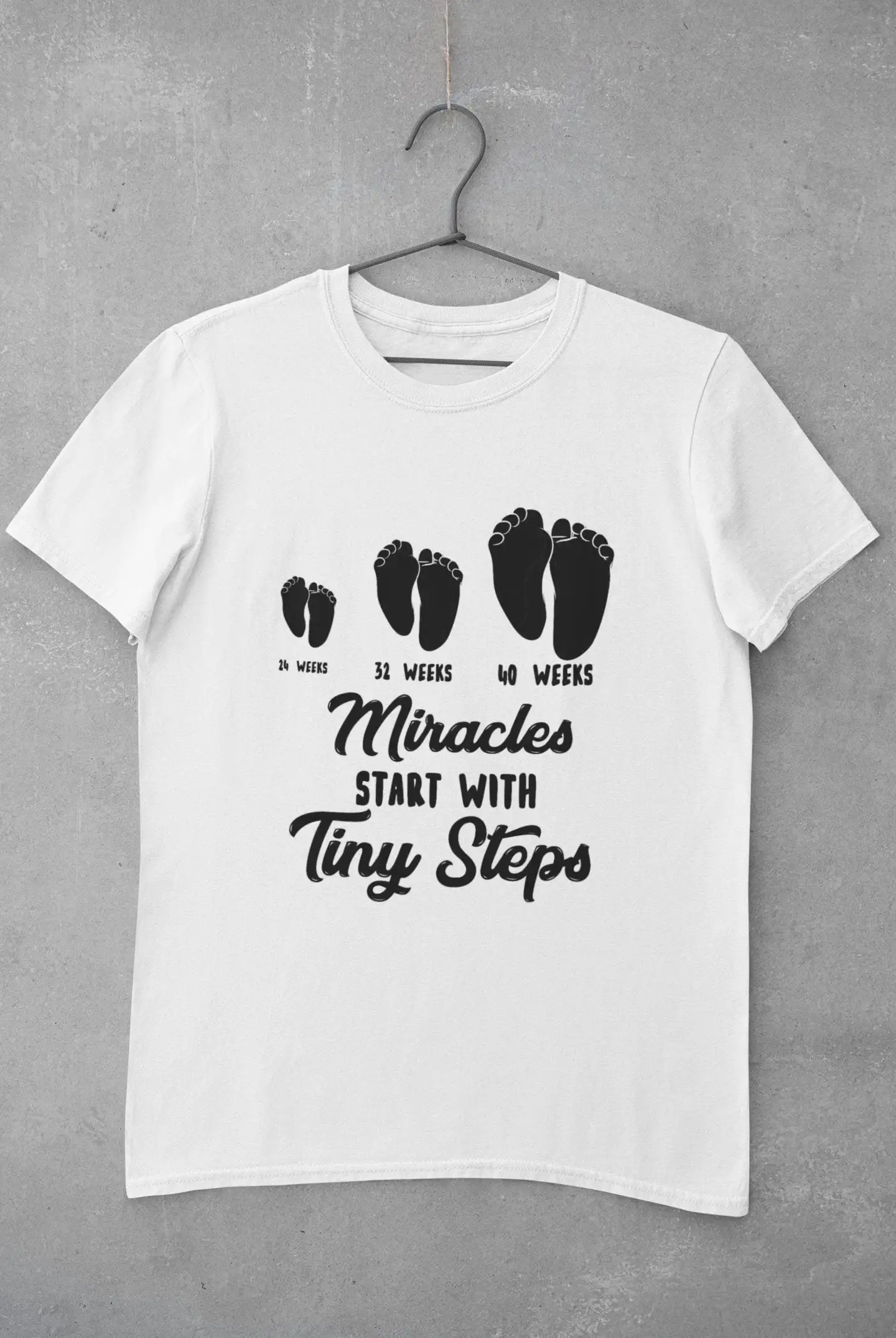 Nurse Midwife T Shirt Midwifery Obstetrician Best Miracles Start With Tiny Steps