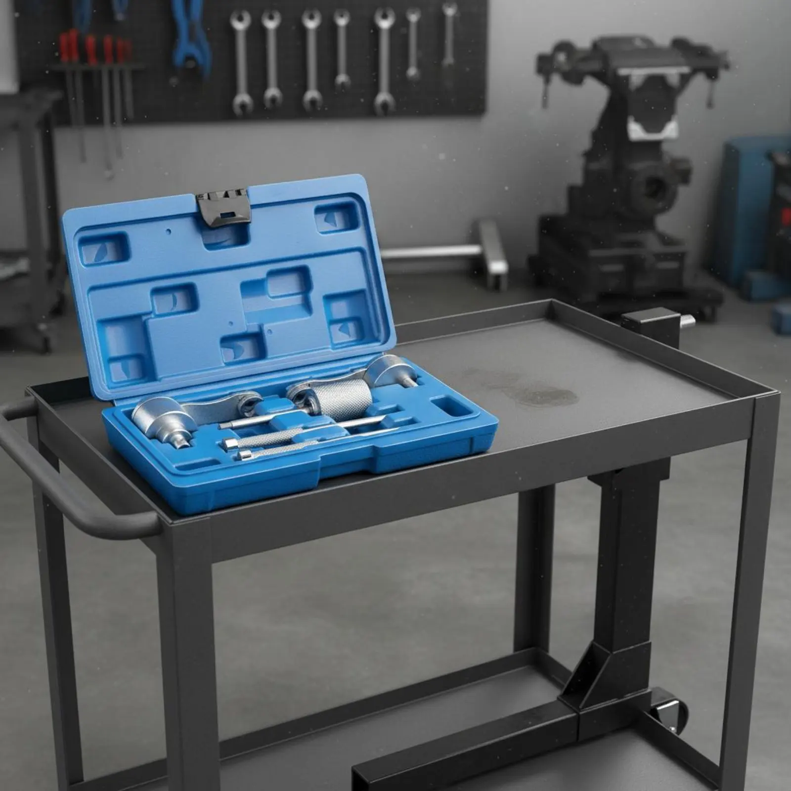 

5 Pieces Engine Timing Tool Kit Easy to Use Engine Timing Tool Set Camshaft Alignment Locking Set Portable Storage Case