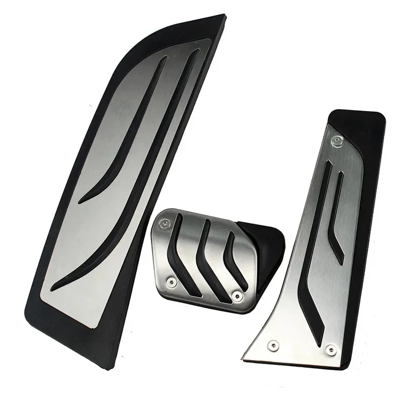 RHD Pedals Cover For BMW F20 F30 F31 316i 320i 328i 1 3 4 Series Sport Footrest Gas Brake Foot Pedal Cover Rest Pedals Kit