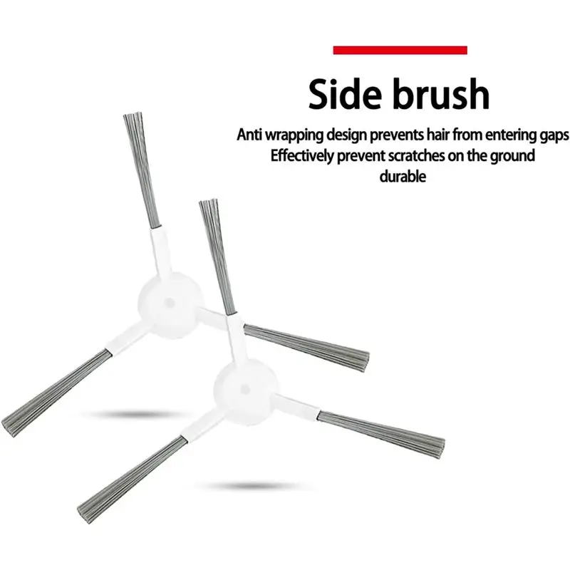 3 Set For S20 Plus S20+ Robot Vacuum Cleaner Main Side Brush Hepa Filter Mop Cloth Replacement Parts Accessories-AT30