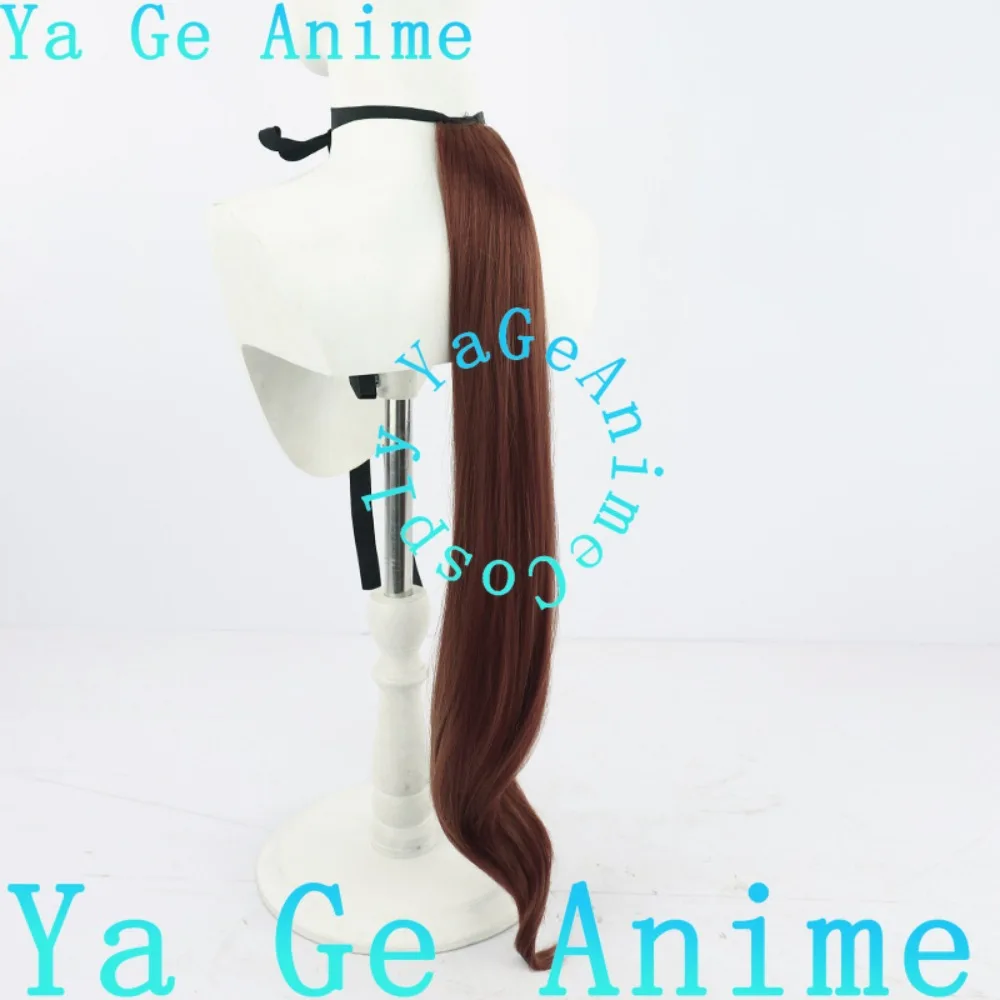 Wig Cosplay Uma Musume Pretty Derby Mejiro Palmer dengan Telinga dan Ekor Wig Acara Realitas Halloween Permainan Anime