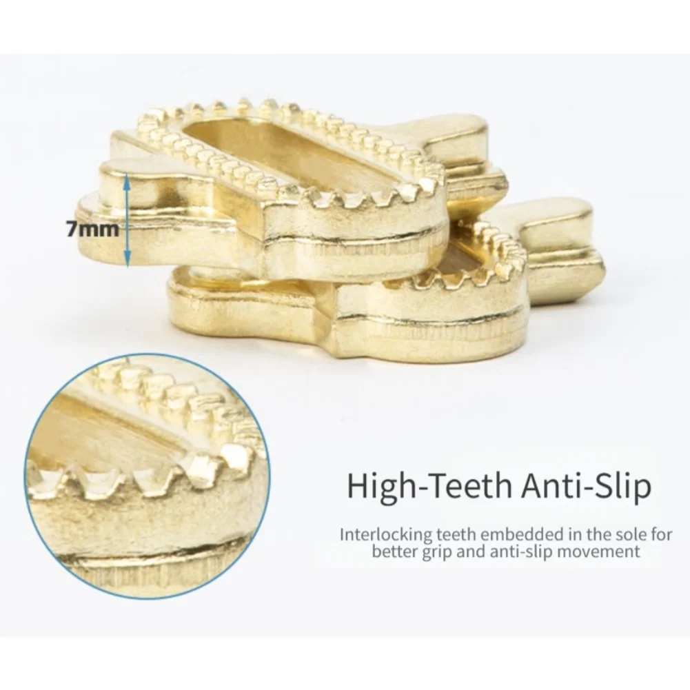 FOR SPD Compatible Mountain Bike Pedal Cleats SH51 One Way Release Brass Alloy Cycling Parts Accessories