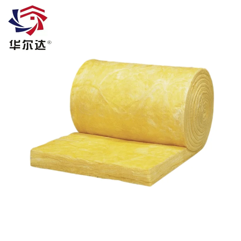 Glass wool insulation roll felt is directly sold by glass wool manufacturers and has sound-absorbing and thermal insulation effe