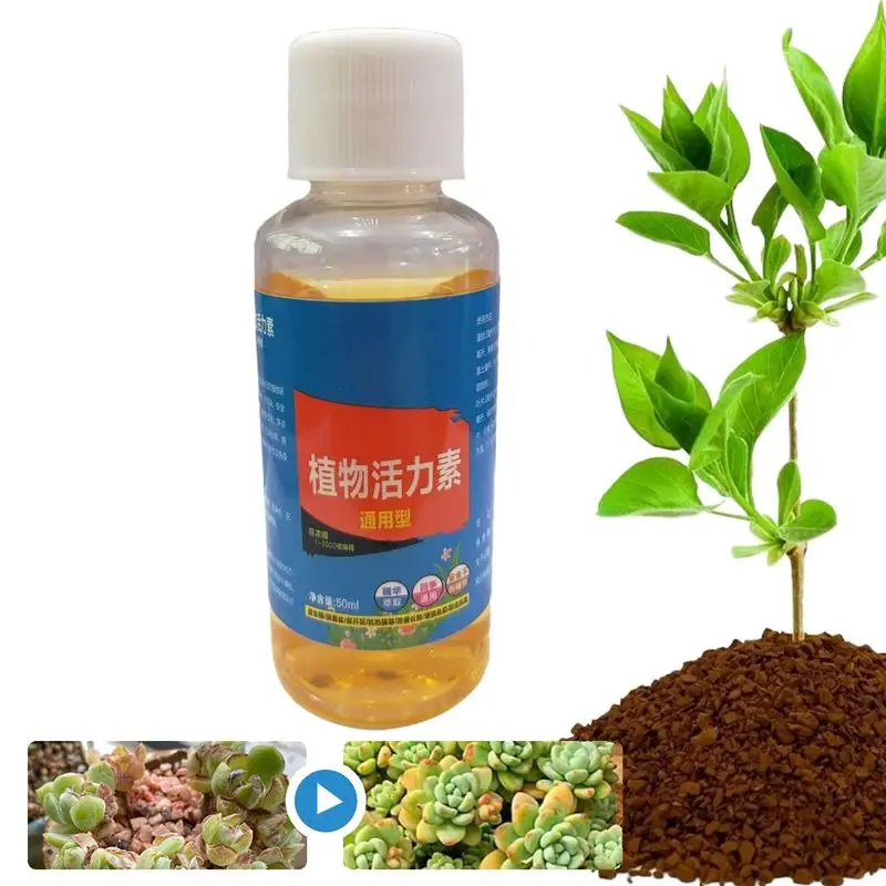 

50ml Root Booster For Plants High-Performing Liquid Rooting Plant Cuttings Booster Nutrient-Rich Formula Rooting Stimulator