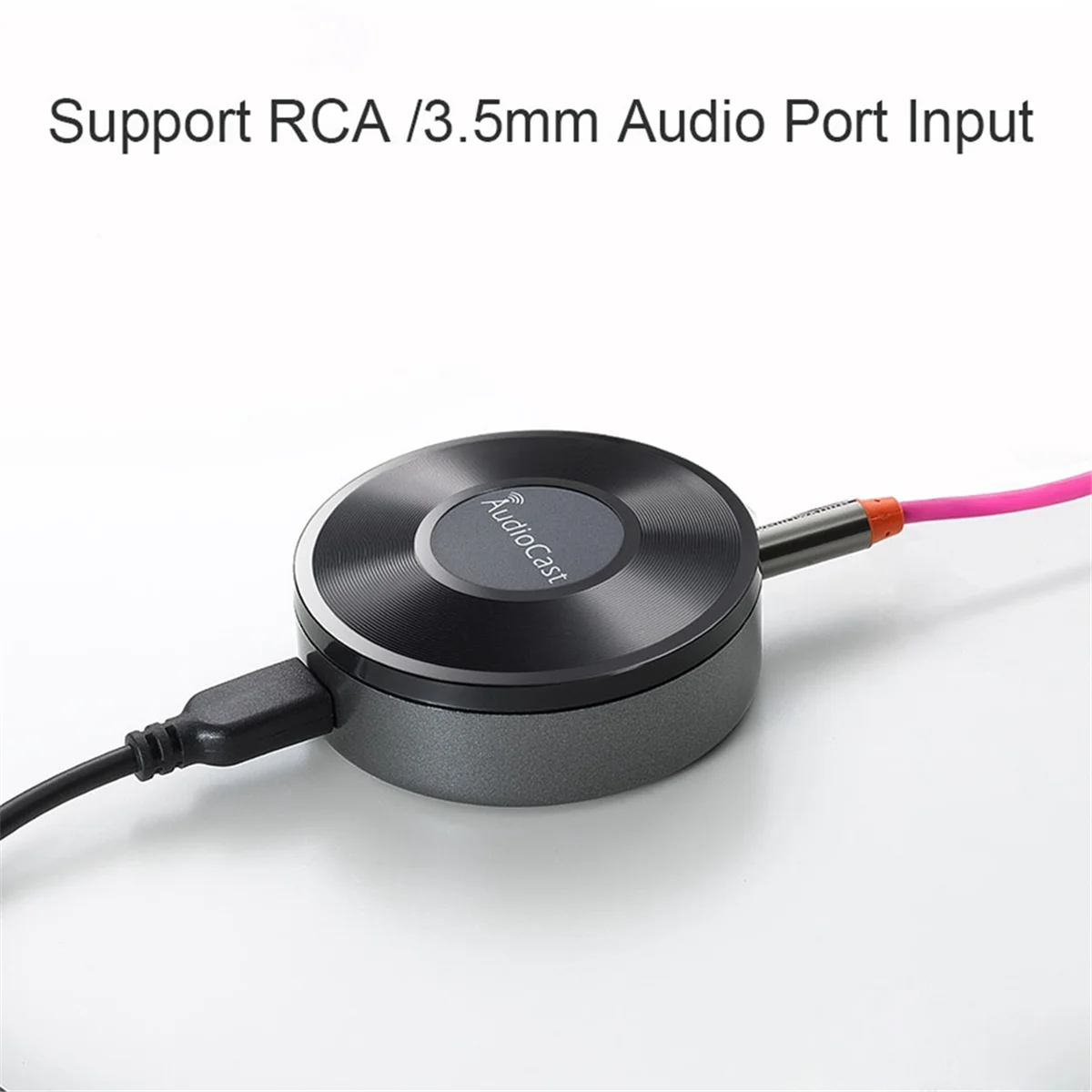 SMIEA Wireless WiFi Musica Audio Streamer Ricevitore Audiocast Ieast Play M5 DLNA per Airplay Adattatore Audio Multi Room Streams