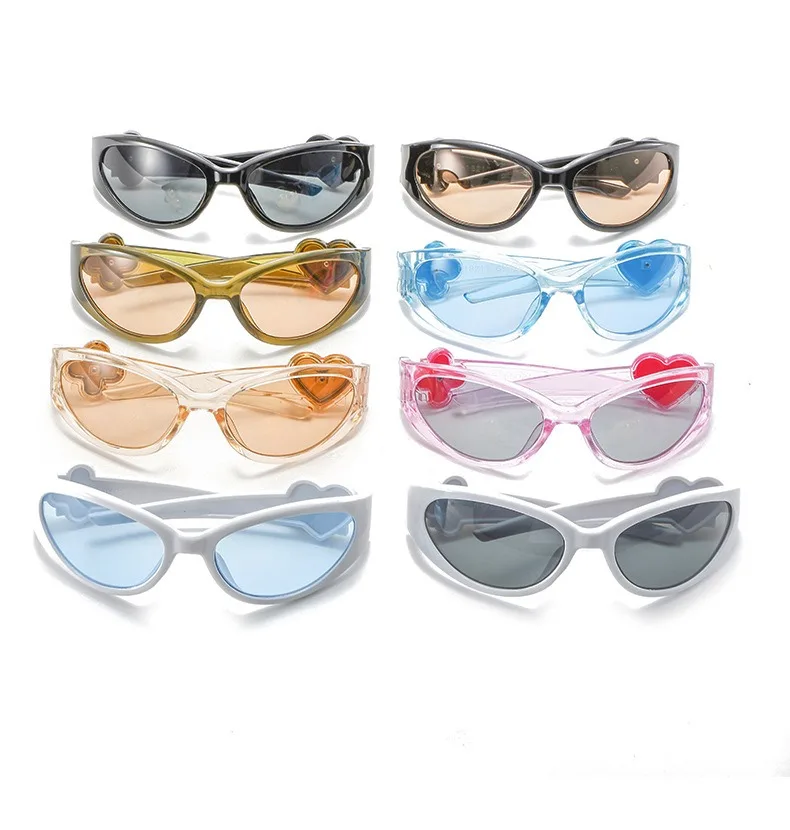 Retro Oval Cat-Eye Sunglasses — product detail 4