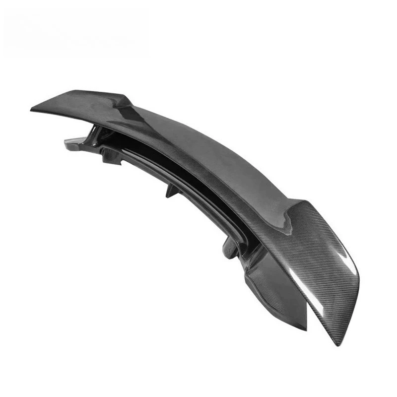

Carbon fiber rear spoiler fixed wind wing car modification parts