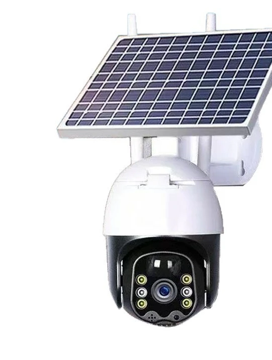 Solar Outdoor Ball Machine, No Grid and No Electricity 4g Ultra High Definition Outdoor Free Flow Outdoor Application
