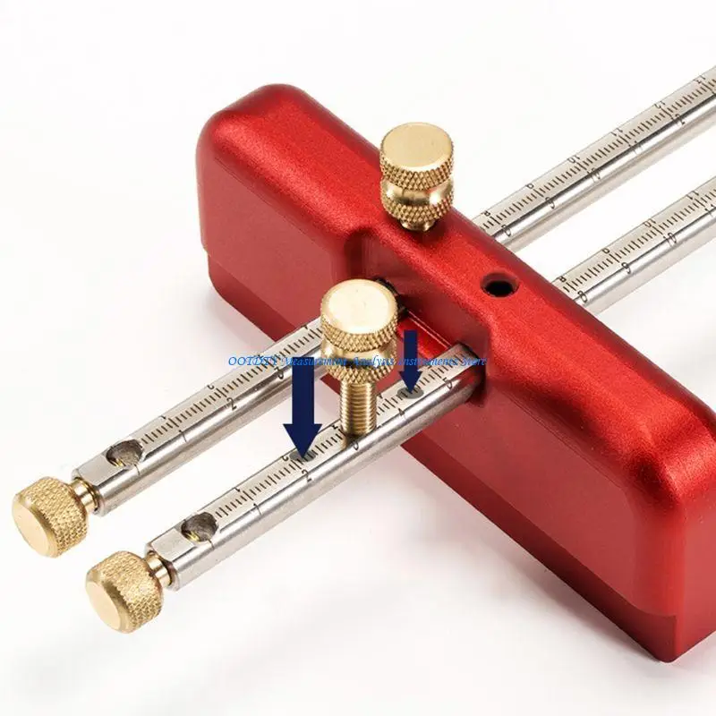 

367D Портативные мерные алюминиевые сплавовые сплавы. Маркировка GaugeMetal Ceramic Scribling Tool Многоцелевое ручное