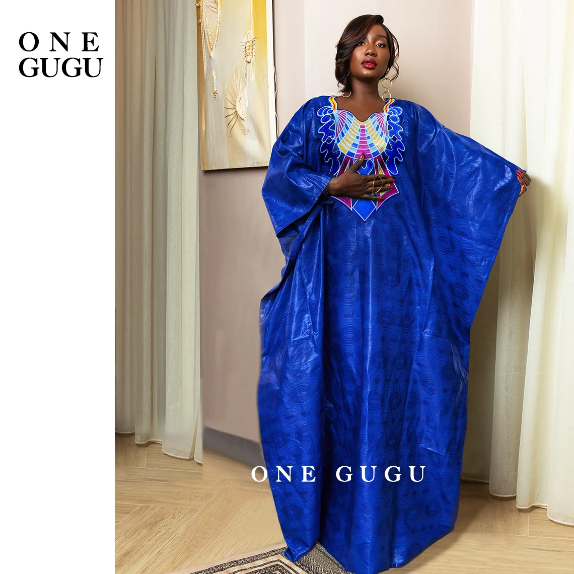 فستان زفاف نيجيري عالي الجودة أصلي لعام 2026 من Baizn Dashiki Boubou فستان زفاف أفريقي تقليدي بازان الثراء رداء طويل #6