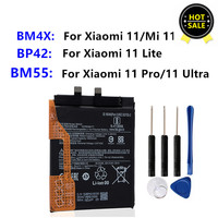 BP42 BM4X BM55 Original For Xiaomi Battery BP42 BM4X BM55 For Xiaomi Mi 11 Mi11 Lite/Mi11/11 Pro / 11 Ultra Replacement Bateria