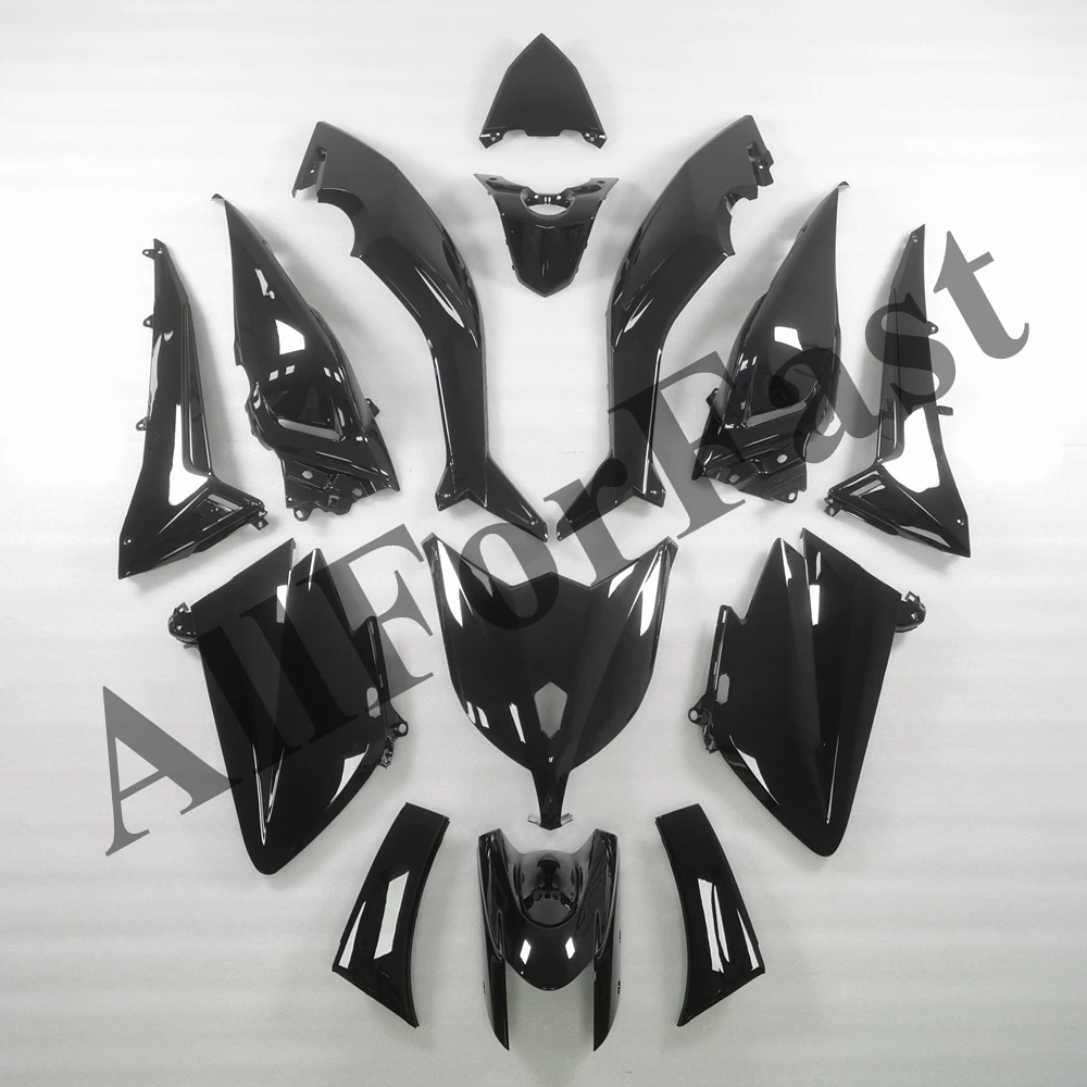 Whole Set Bodywork Fairing Kit For Yamaha Tmax530 T-max XP530 2012 2013 2014 Glossy Matt Black Panel Cowl Fit Tmax 530 2012-2014