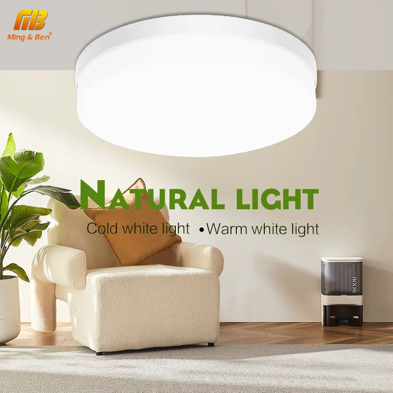 MARPOU LED Ceiling Chandelier Light Luster 48W 36W 24W 18W Indoor Household Appliances Decoration Bedroom Living Room Kitchen