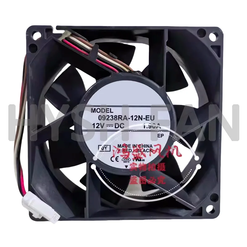 

09238RA-12N-EU New Original 12V 1.90A 9038 Waterproof Inverter Cooling Fan