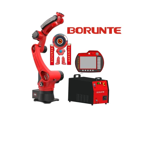 New Six Axis Industrial Welding Robotic Arm BRTIRWD1506A Borunte Robot Arm with Servo-Electric Drive and IP54 Protection