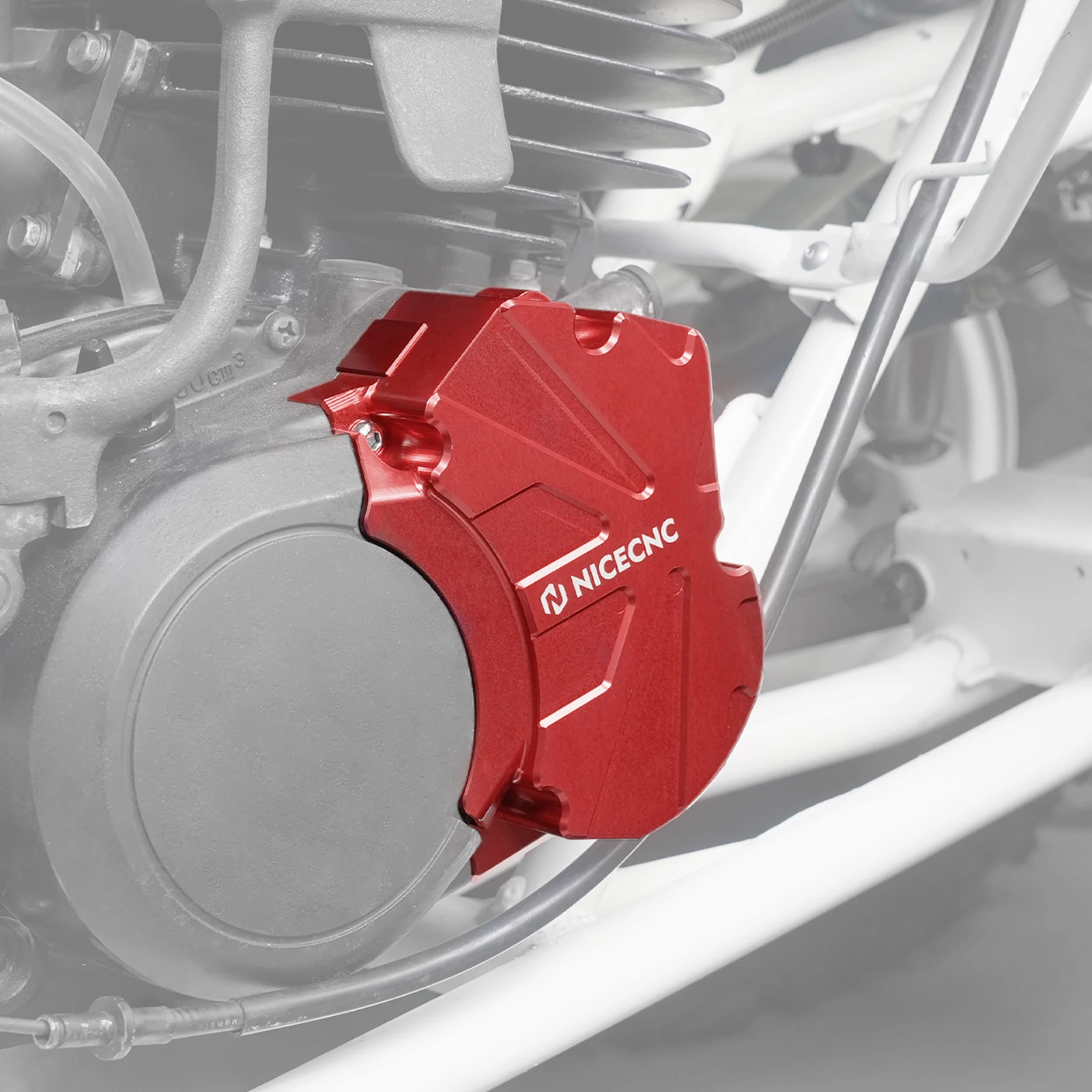 NICECNC Ölpumpenschutzabdeckung für Yamaha Blaster 200 YFS200 SE 1988-2006, T6-6061 Aluminium, rostfrei, ATV-Zubehör – Detail 14