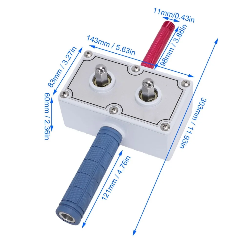 ALU Electrician Wire Pulling Machine 30cm Cable Fishing Tool for Wall Ground and Pipe For Electrical Threading