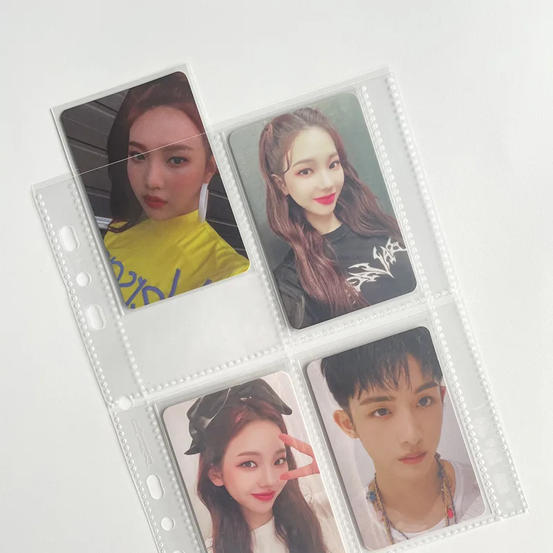 Archivalpro Binder Pages A4 PP Acid Free Kpop Photocard Sleeves Photo Album Refill Page Paper Money Sleeves Banknotes Collection