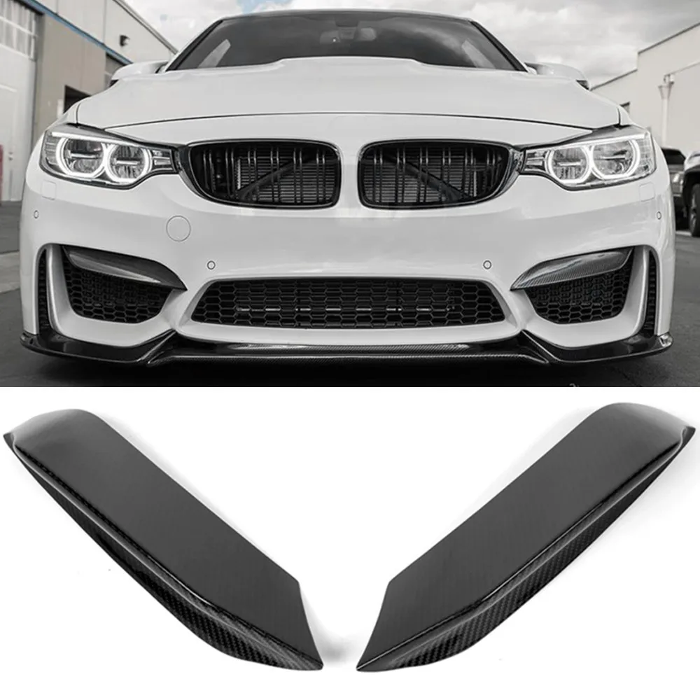 

Carbon Body Kit Front Bumper Lips Side Splitters Up Flaps for BMW F80 M3 F82 F83 M4 2014-2020