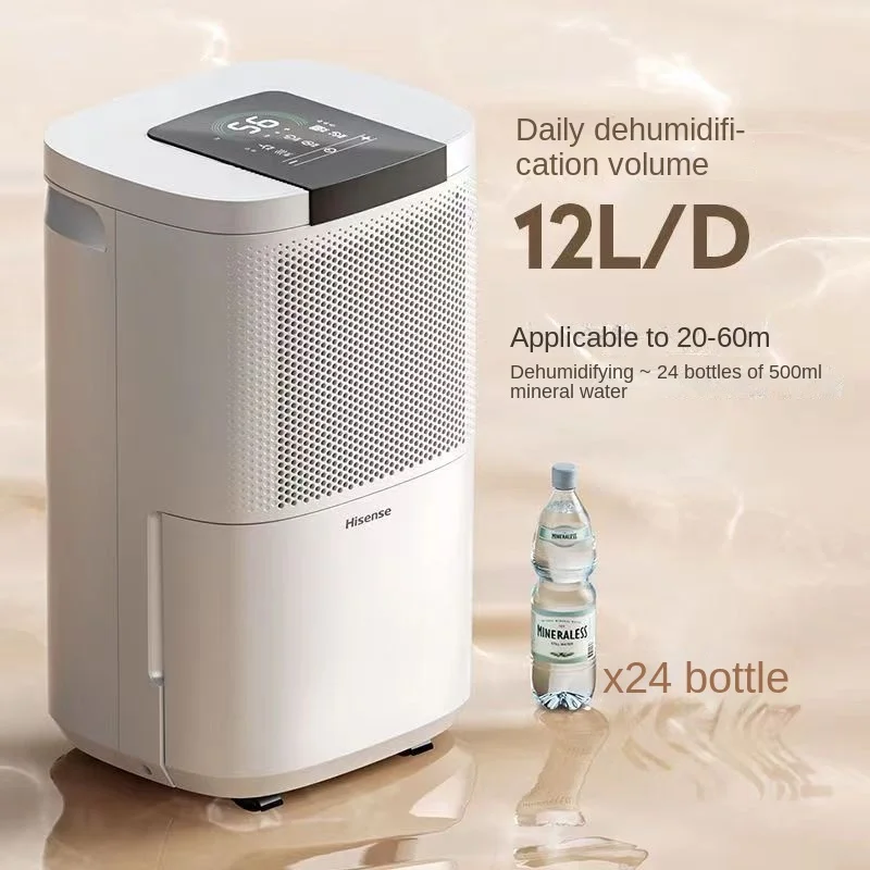 Dehumidifier, Household Drying and Dehumidifier, Intelligent Industrial Dehumidifier for Dehumidification of Basement Bedrooms