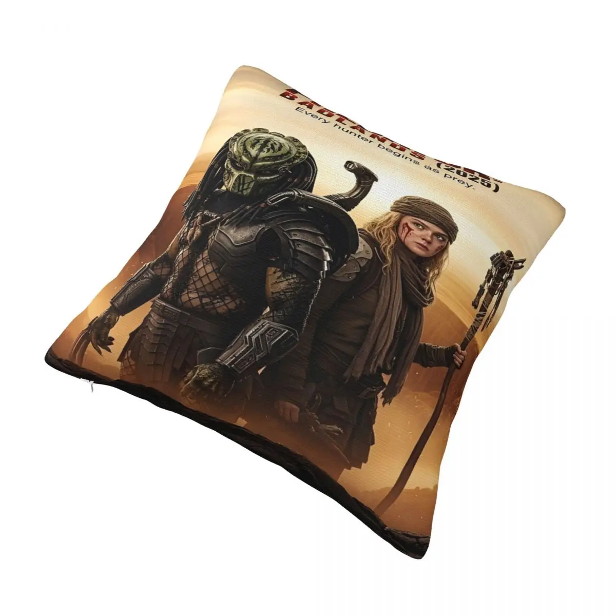 المفترس: Badlands المخدة ميرش الطباعة غطاء وسادة بوليستر غطاء وسادة للديكور غطاء المنزل مربع 18 "متعدد الحجم #3